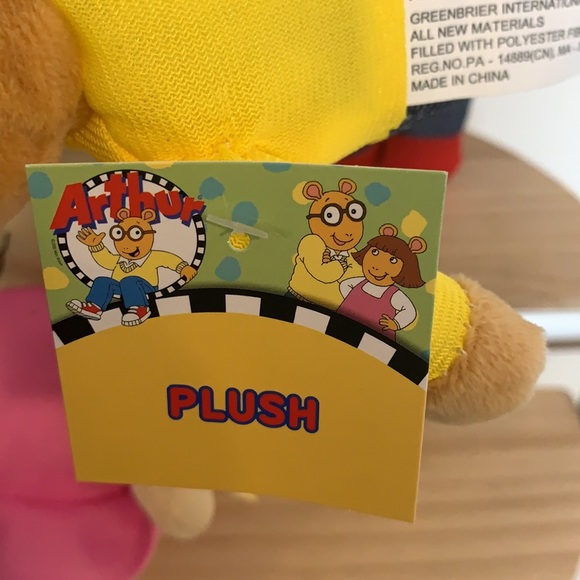 Arthur PBS 8” Inches Tall Plush Bundle Set of (4) in Total. Brand New. - Picture 7 of 7